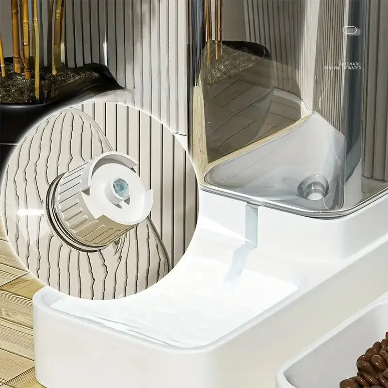 Velmeur Automatic Dog Feeder and Water Dispenser